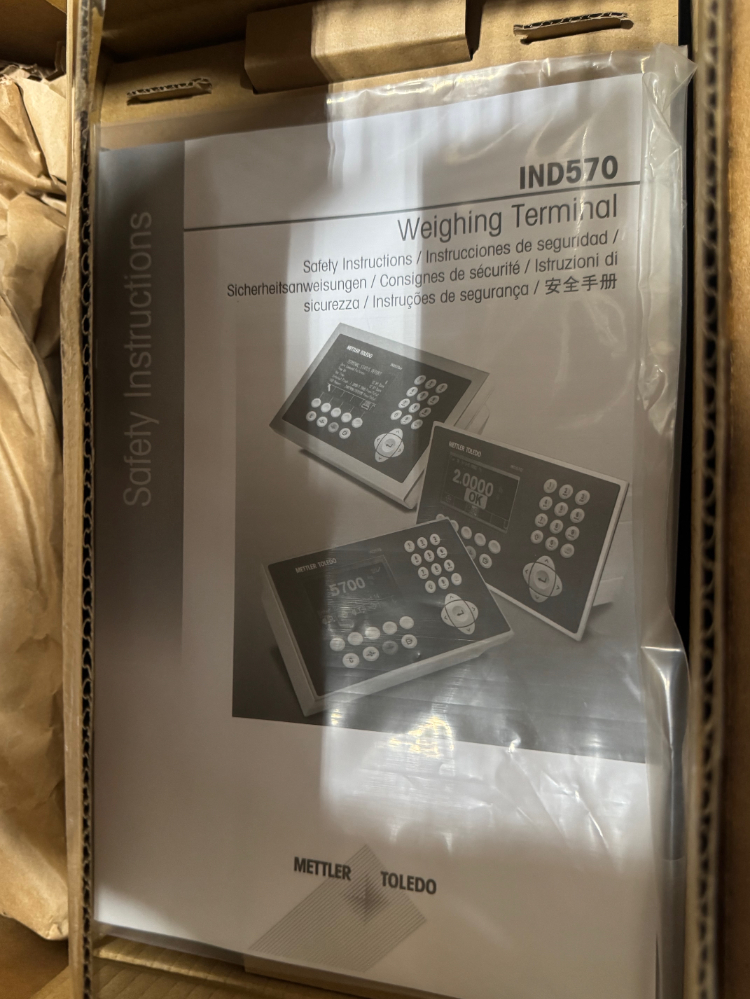 Image of Mettler Toledo IND570 Display Screen
